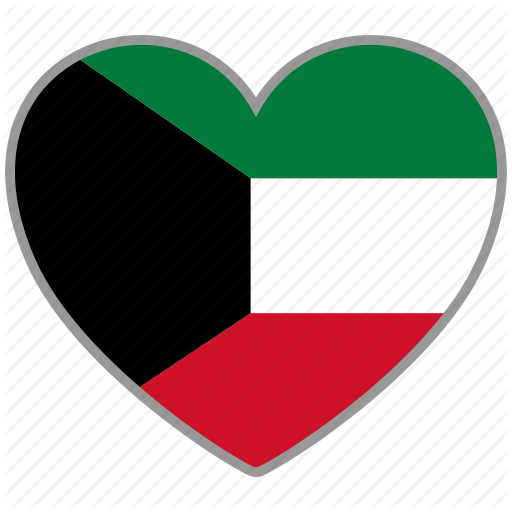 Kuwait Flag PNG Background