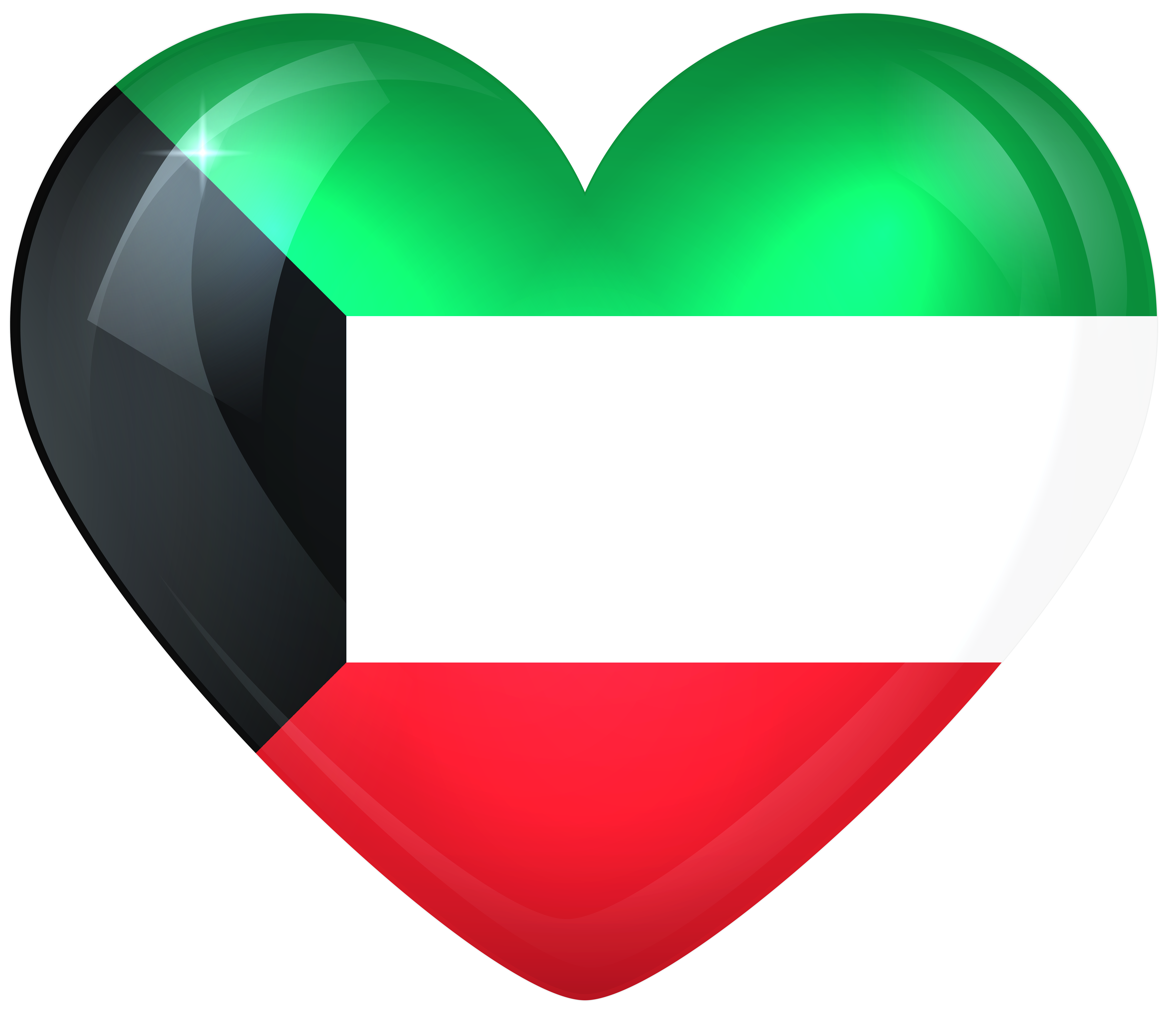 Kuwait Flag Transparent Free PNG