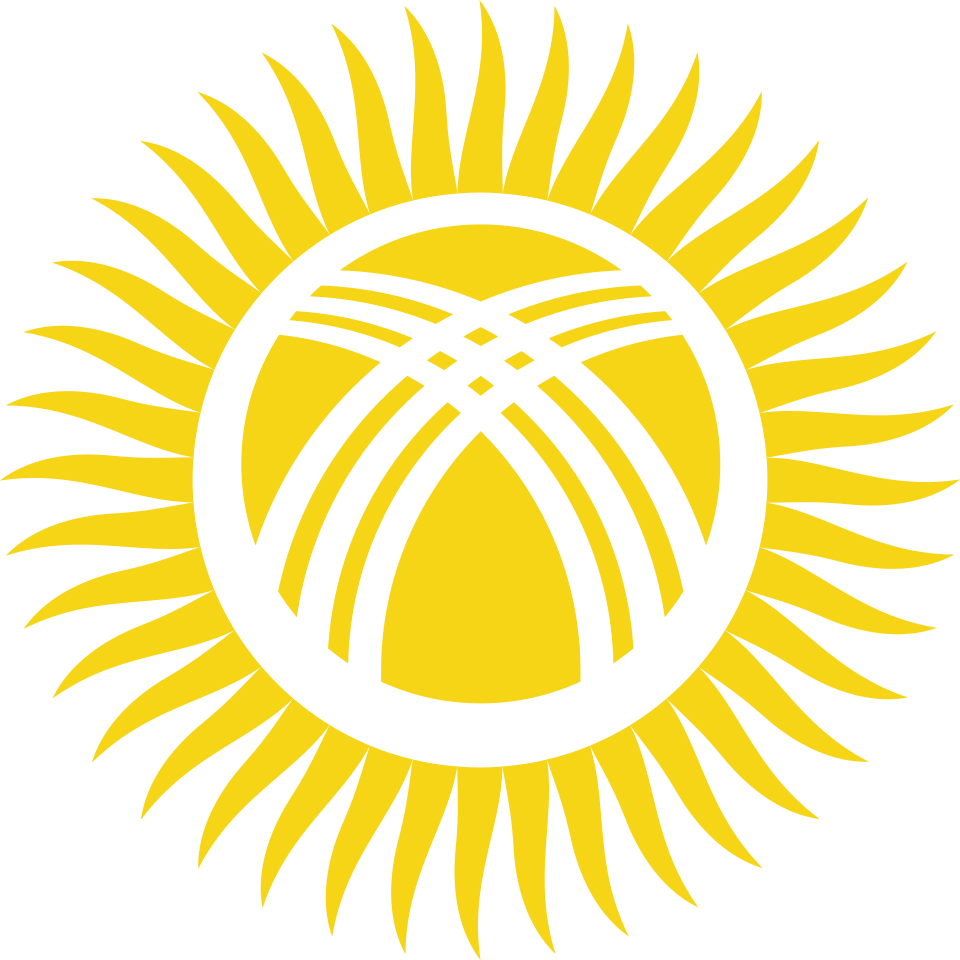 Kyrgyzstan Flag Background PNG Image