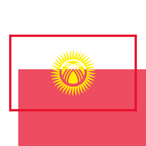 Kyrgyzstan Flag Free PNG