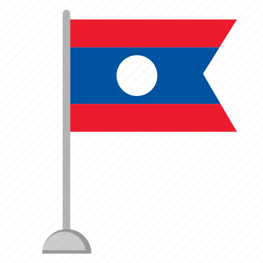 Laos Flag PNG Clipart Background