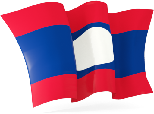 Laos Flag Transparent Free PNG