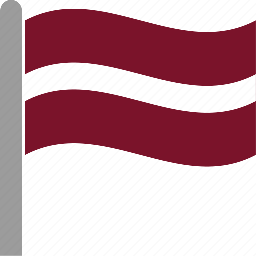 Latvia Flag Transparent Background