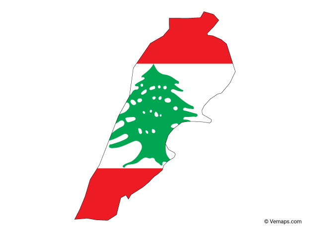 Lebanon Flag PNG Images HD