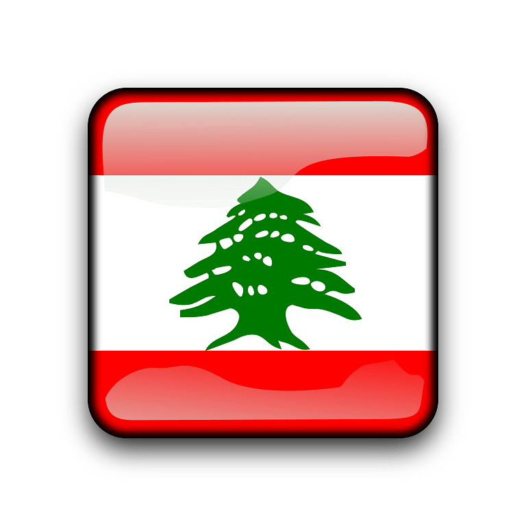 Lebanon Flag PNG Photos