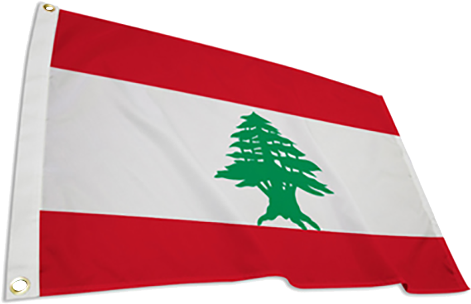 Lebanon Flag Transparent Background