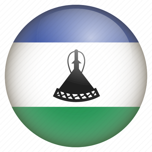 Lesotho Flag Background PNG Image
