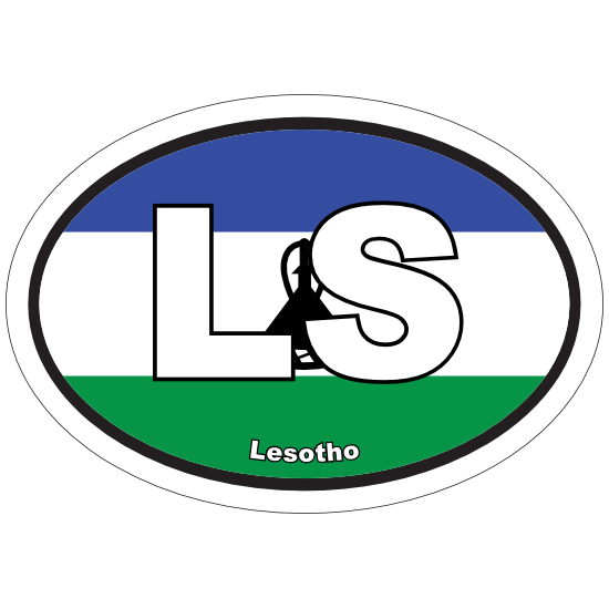 Lesotho Flag Transparent Free PNG