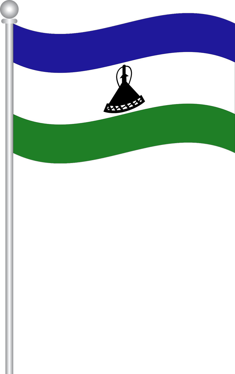 Lesotho Flag Transparent Images