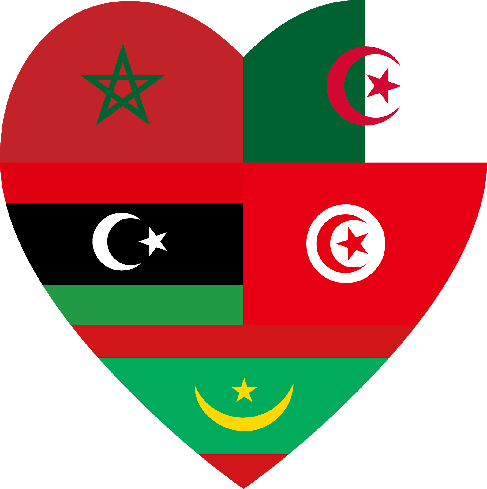 Libya Flag PNG Background