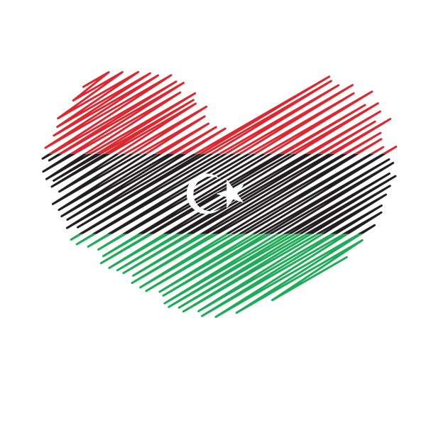 Libya Flag Transparent Background