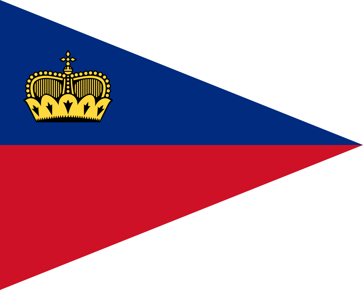 Liechtenstein Flag Background PNG Image