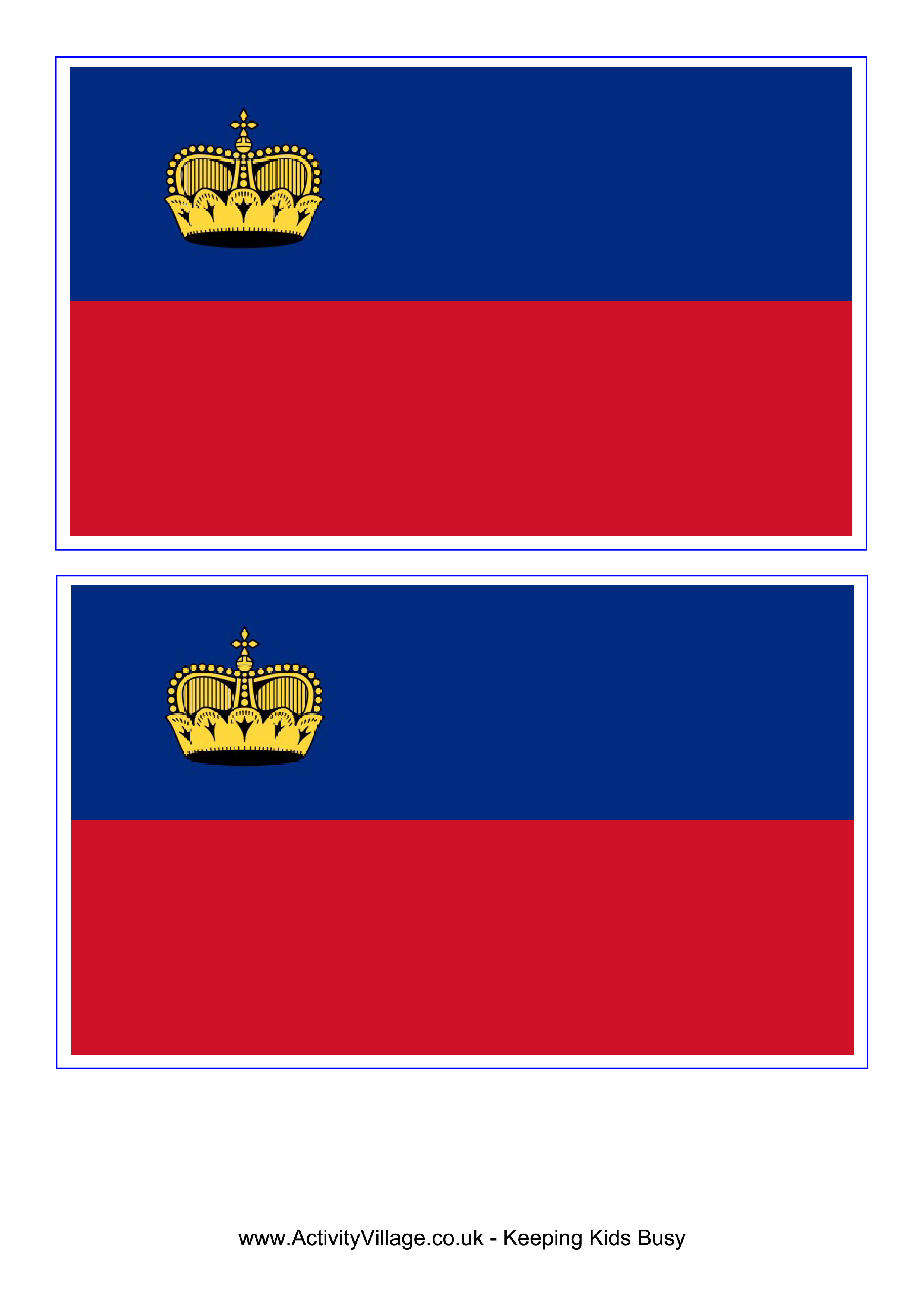 Liechtenstein Flag PNG Clipart Background
