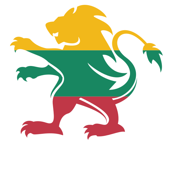 Lithuania Flag Background PNG Image