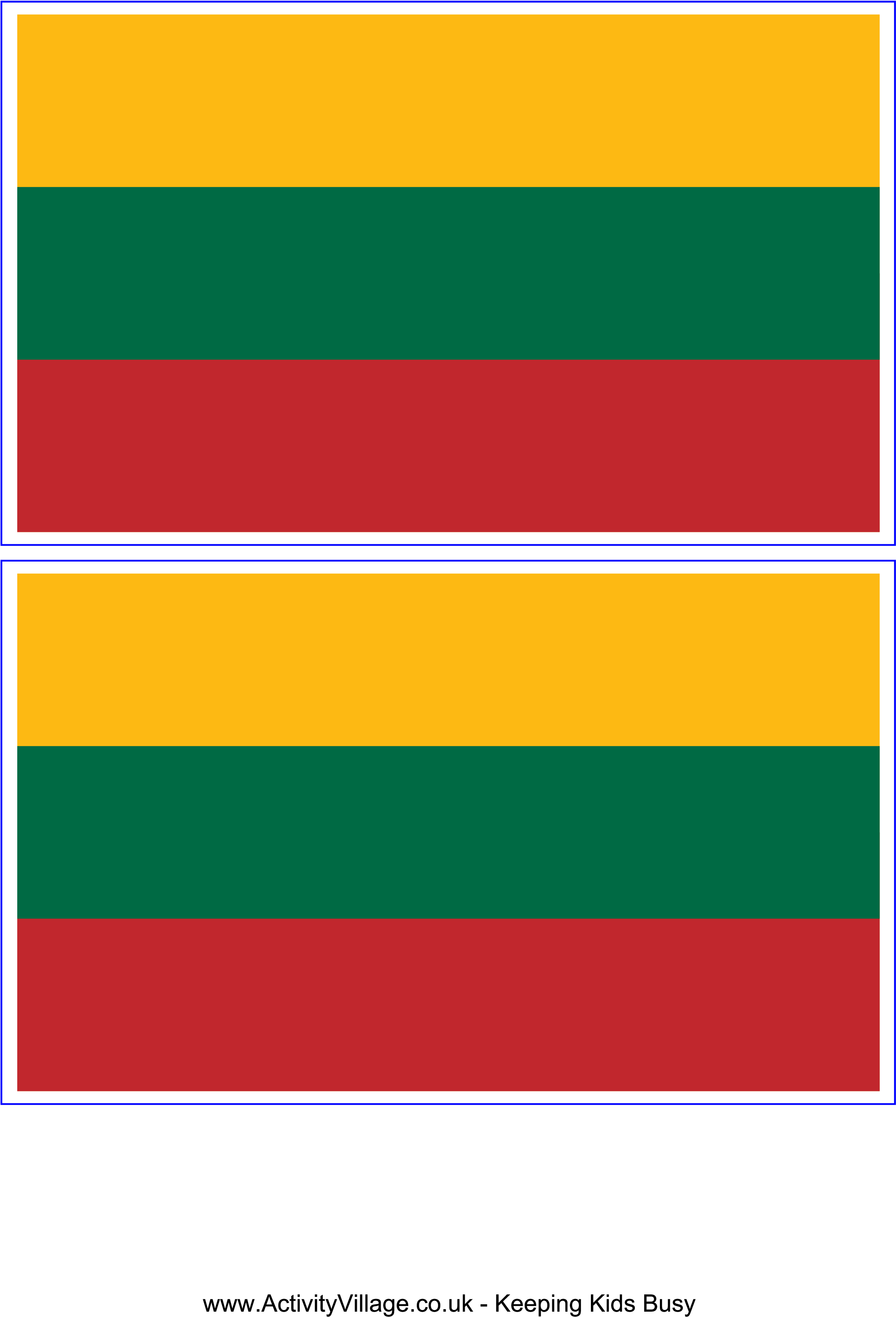 Lithuania Flag Transparent Images
