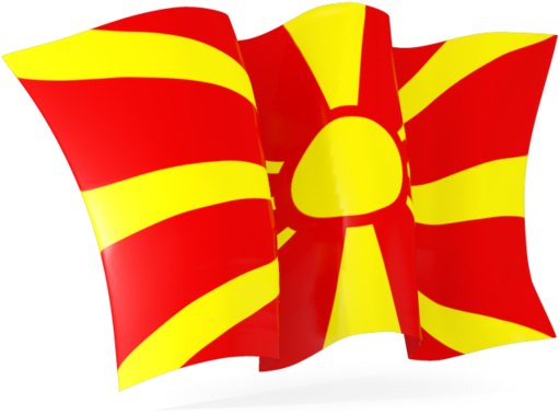 Macedonia Flag PNG Clipart Background