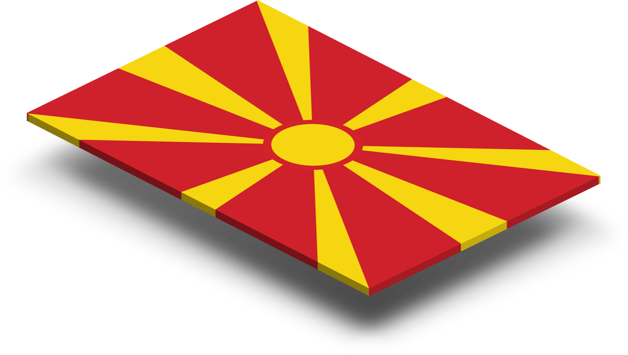 Macedonia Flag PNG Pic Background