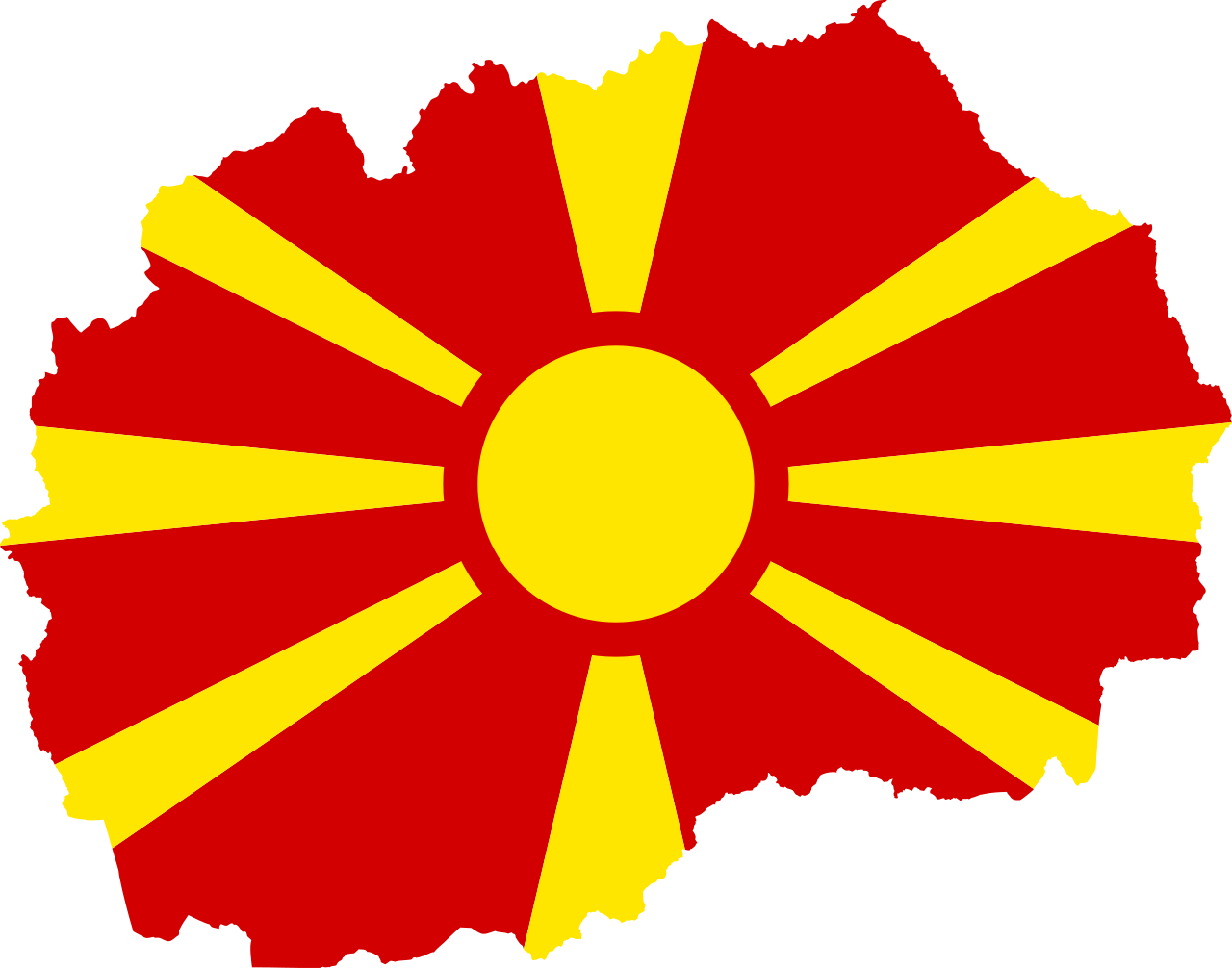 Macedonia Flag Transparent Free PNG