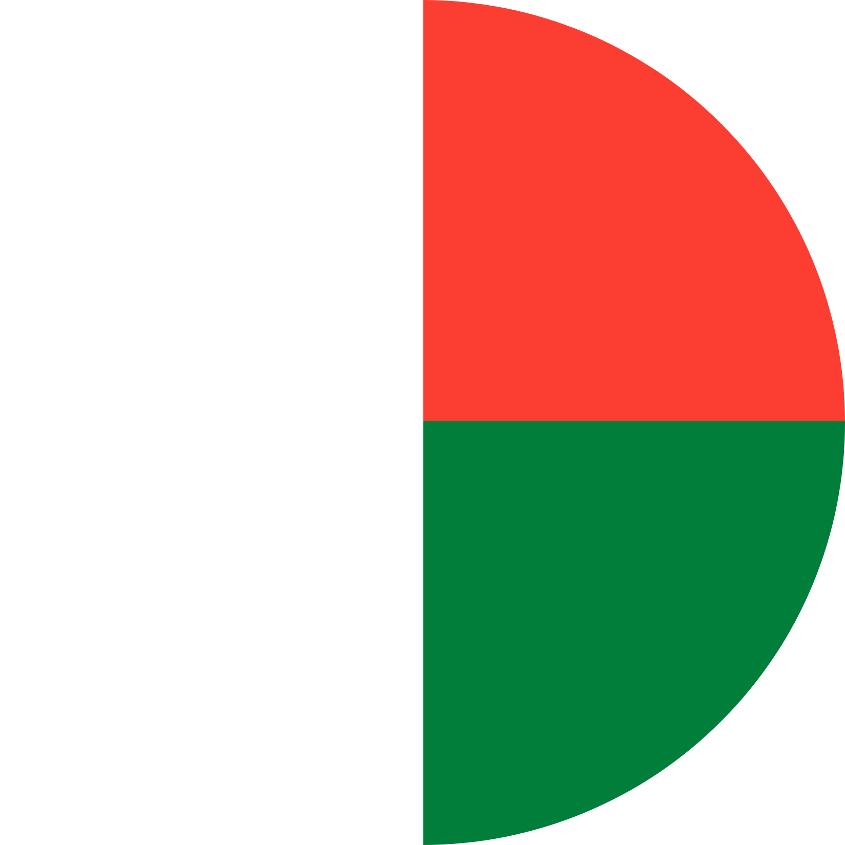 Madagascar Flag Background PNG