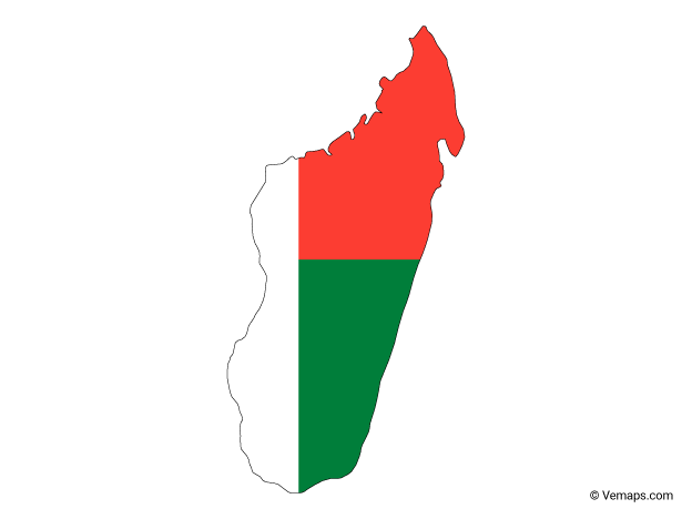 Madagascar Flag PNG Free File Download