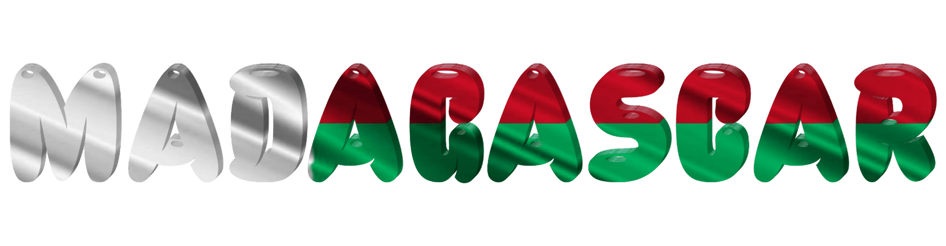 Madagascar Flag PNG Photo Image