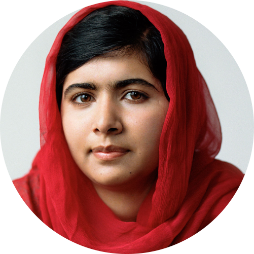 Malala Yousafzai PNG Clipart Background