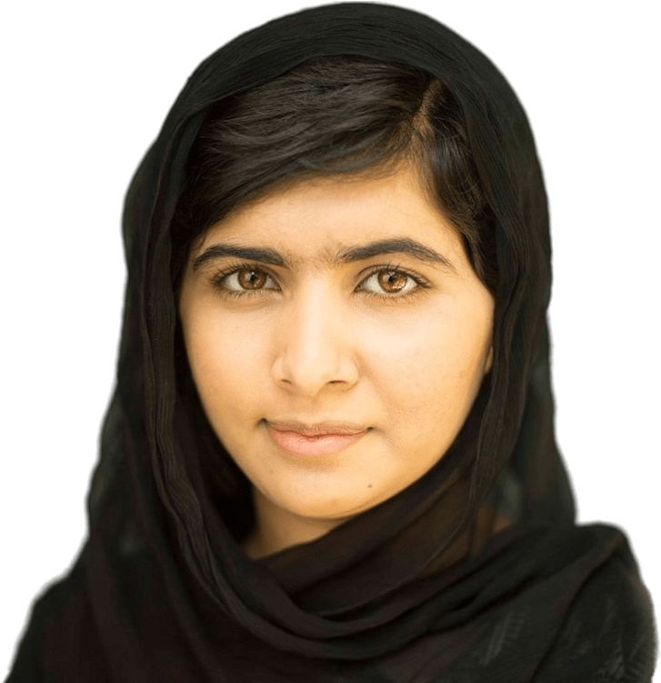 Malala Yousafzai PNG HD Quality