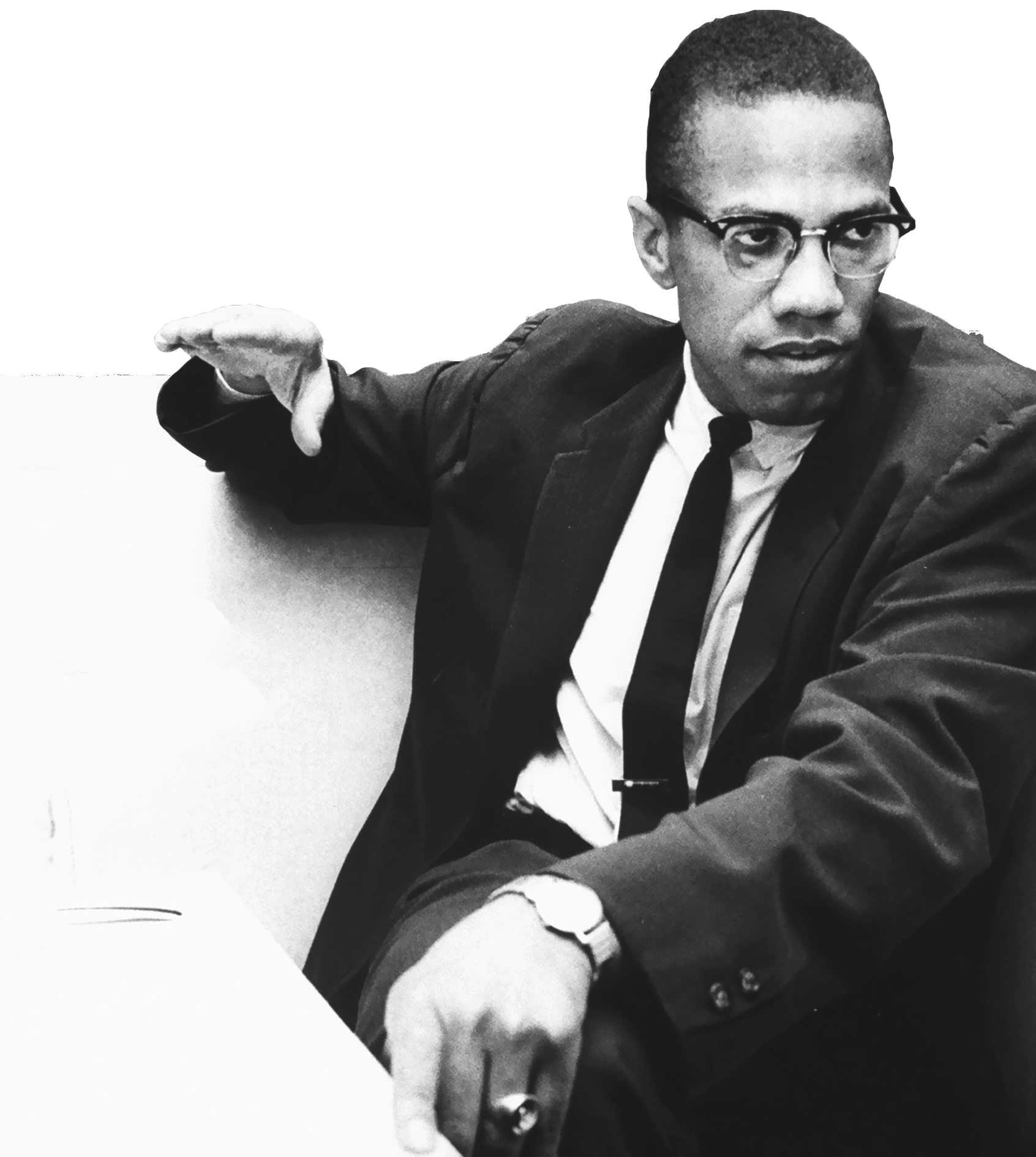 Malcolm X Free PNG