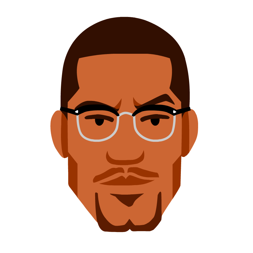 Malcolm X PNG Photos