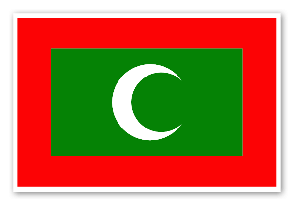 Maldives Flag Transparent Free PNG