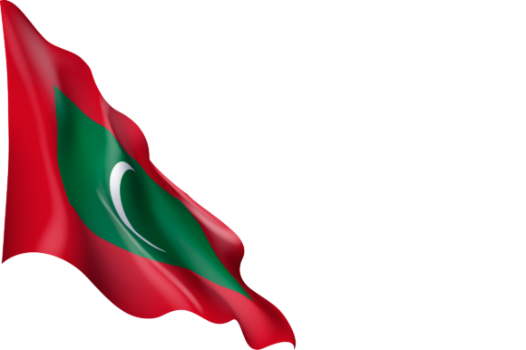 Maldives Flag Transparent Image
