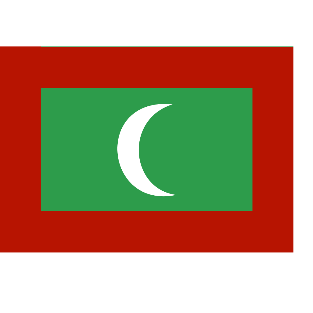 Maldives Flag Transparent PNG