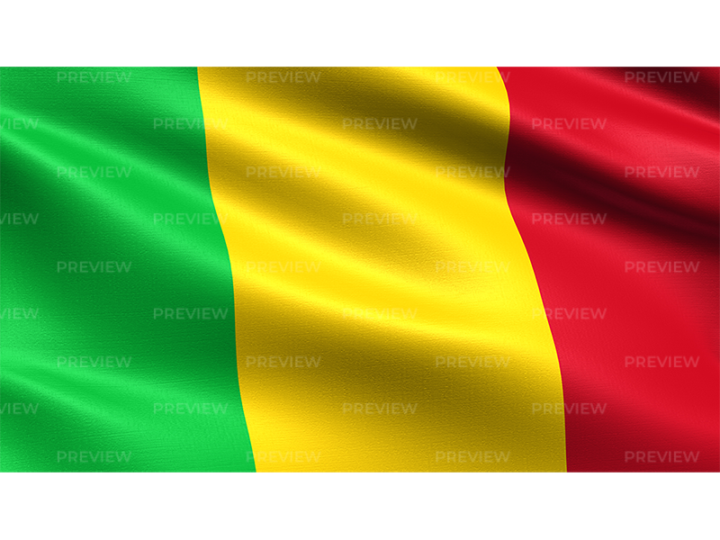 Mali Flag No Background