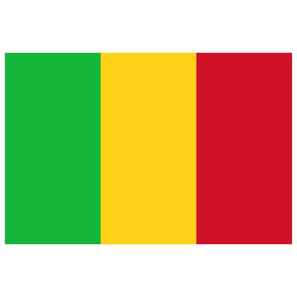 Mali Flag PNG Background
