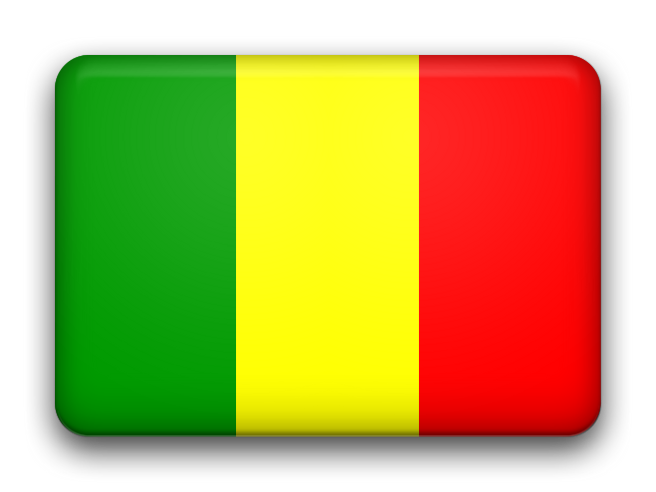 Mali Flag PNG Free File Download