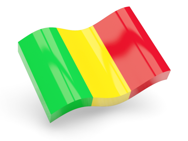 Mali Flag Transparent Background