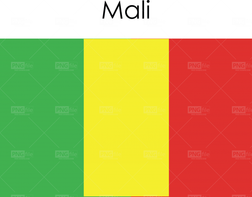 Mali Flag Transparent Image