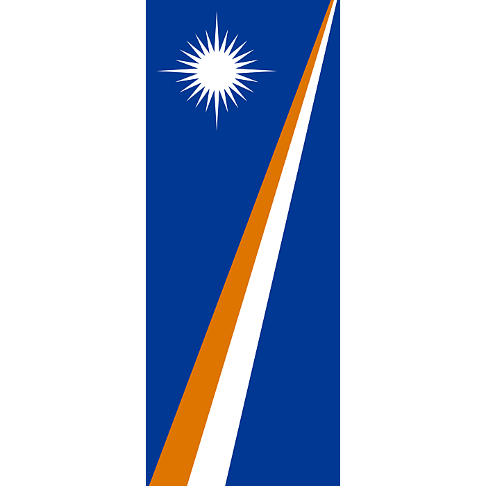 Marshall Islands Flag PNG Background