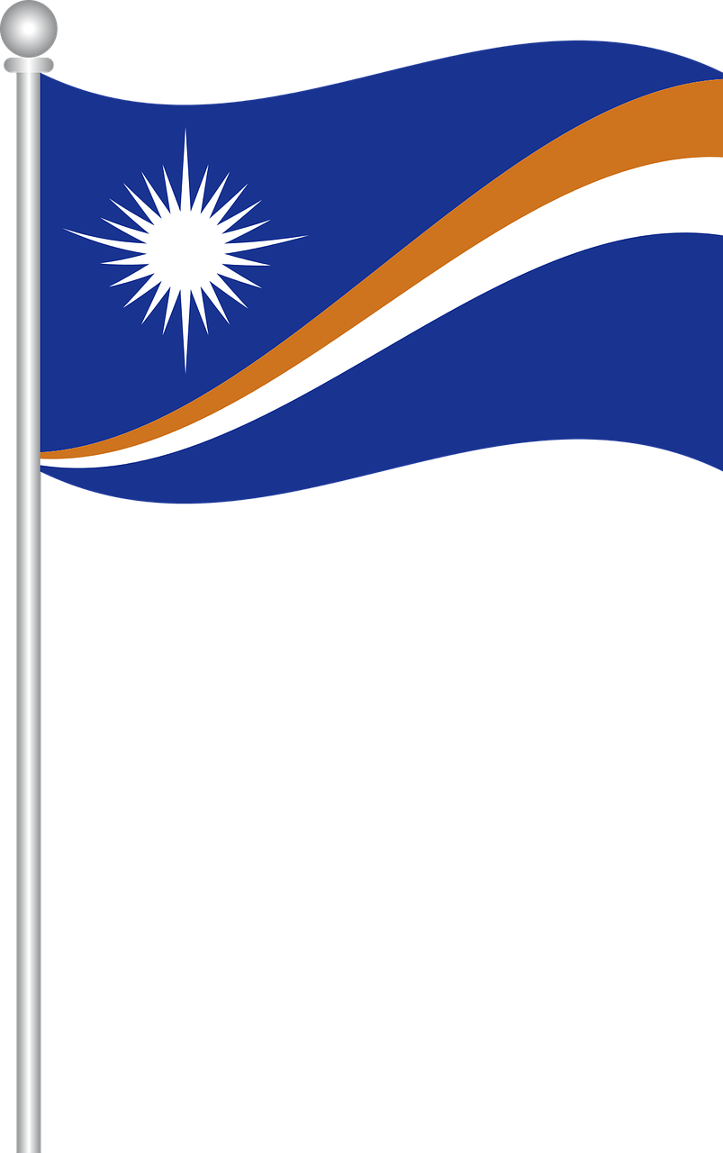 Marshall Islands Flag PNG HD Quality