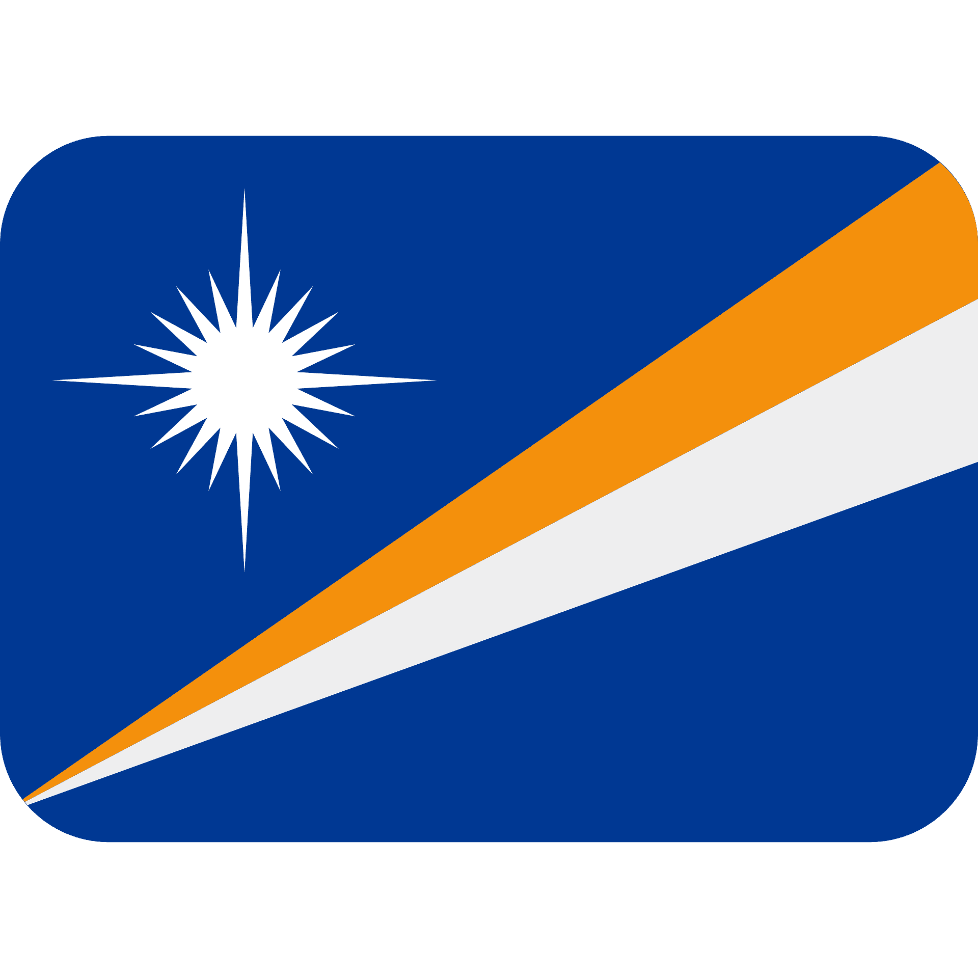 Marshall-Inseln-Flagge-transparente Datei