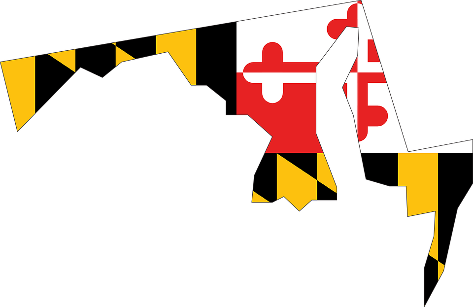 Maryland State Flag PNG Background