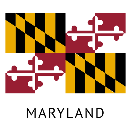 Maryland State Flag PNG Clipart Background