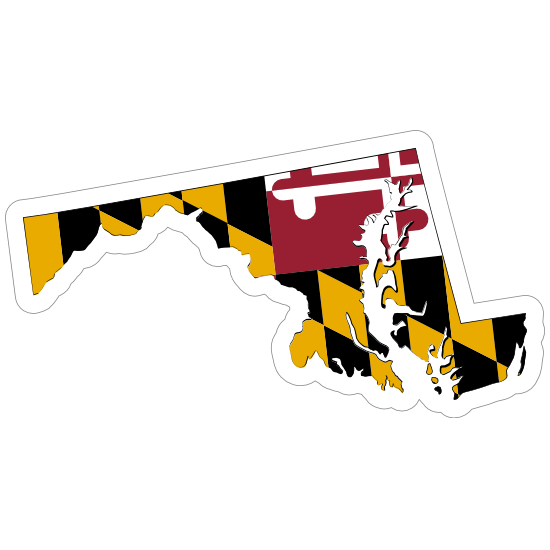 Maryland State Flag PNG Photo Image