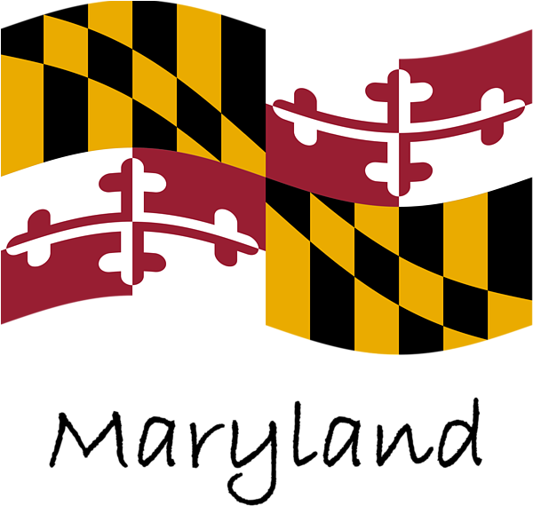 Maryland State Flag Transparent Background