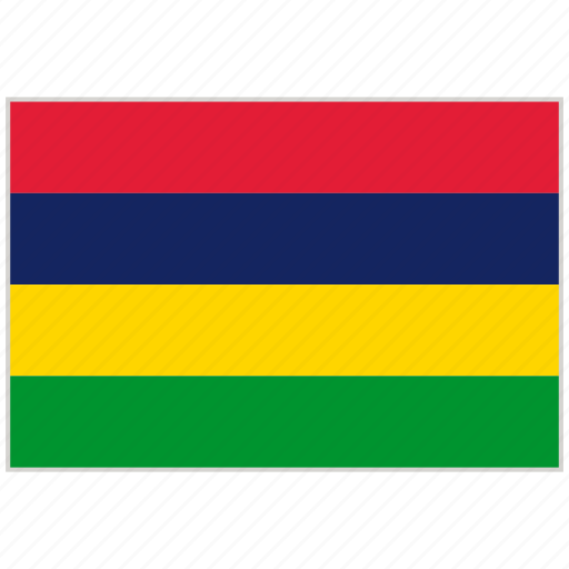 Mauritius Flag Background PNG Image