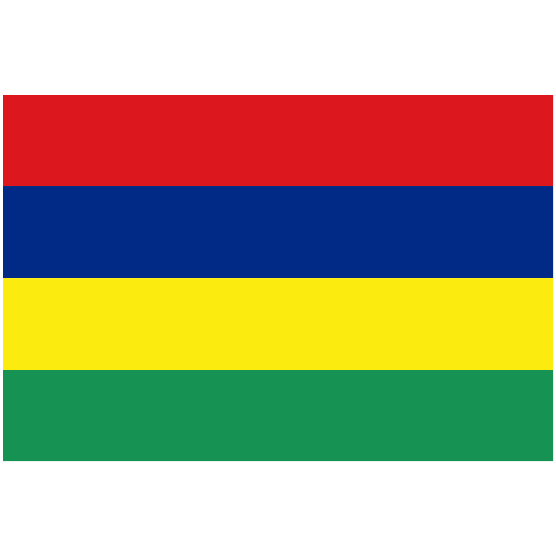 Mauritius Flag Transparent Background