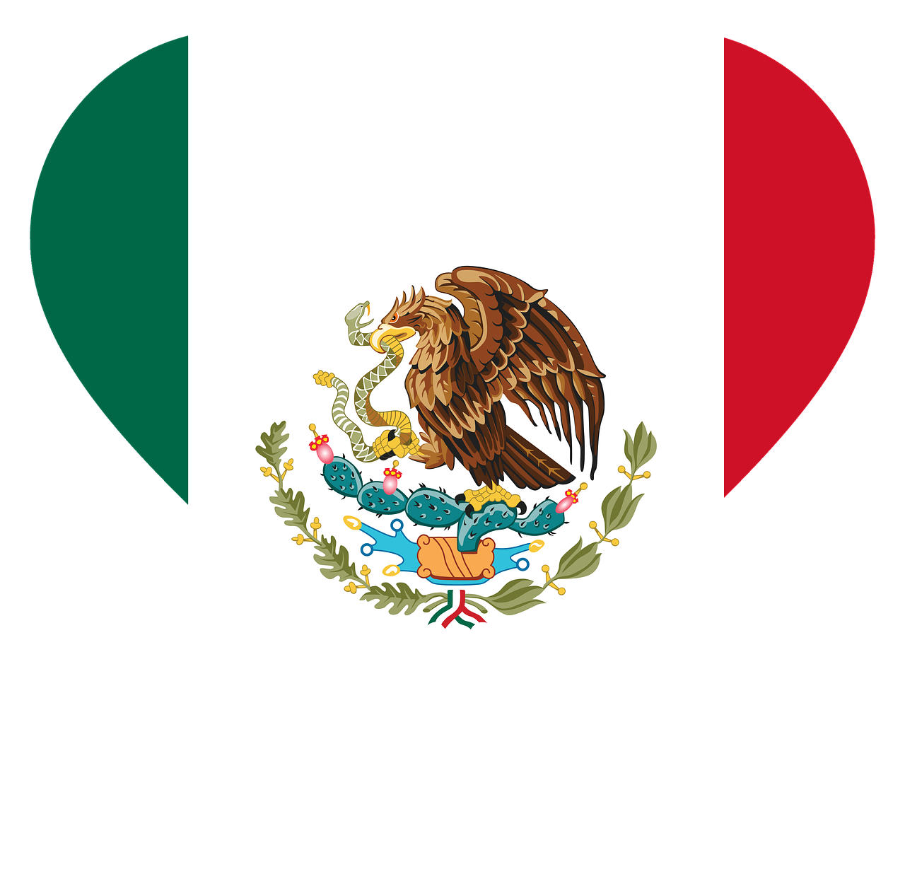 Mexico Flag PNG Pic Background