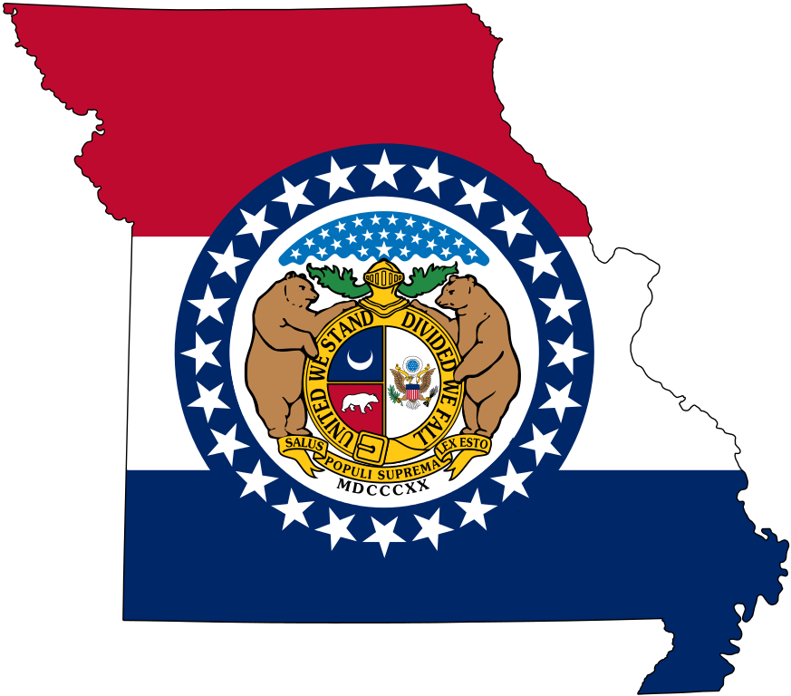 Missouri Flag PNG Clipart Background