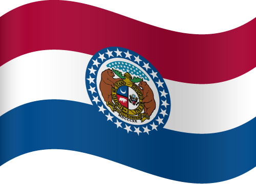 Missouri Flag Transparent Background
