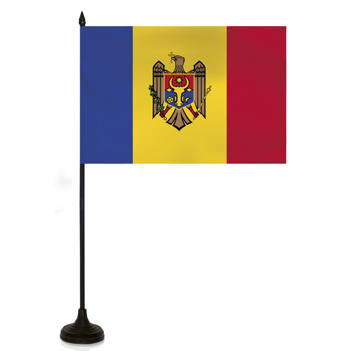 Moldova Flag Transparent Background